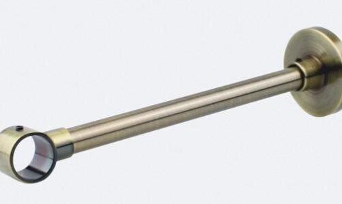 Support lorgnon R : 19,5 cm pour tube Alliance ø20 mm - Coloris : bronze  - B31467