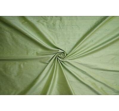 Tissu Shantungs de soie  Anis vendu au mètre