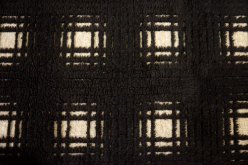 Coupon de Jersey double face à carreaux 3 M70