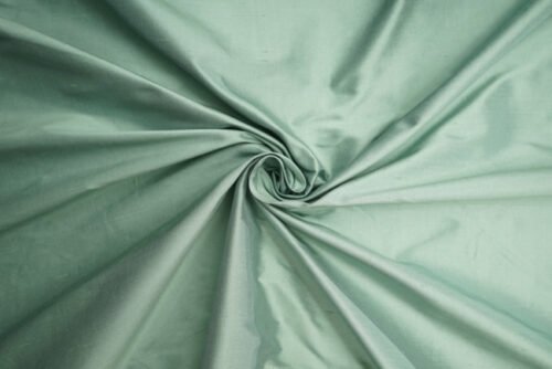 Pièce entière Soie Sauvage Lisse  Vert Nil 18m80 soldée