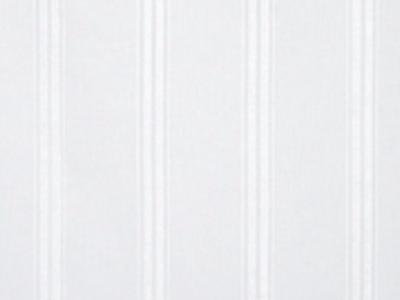 Voilage rayé vertical fine rayure blanc L300 cm Diamant