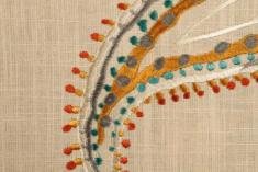 Broderie sur Lin